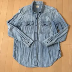 Gap 1969 長袖シャツ M ライトブルー