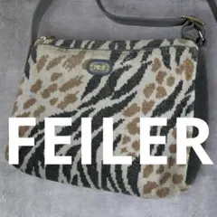 FEILER フェイラー アニマル柄 ショルダーバッグ
