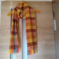 チェック柄 マフラー