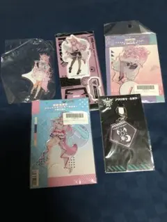 ホロライブ　博衣こより　アクリルスタンド　アクリルキーホルダー　セット