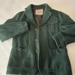 ビームスCapalbio ウールジャケット グリーン