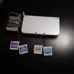 ニンテンドー3DS ホワイト 本体＋ゲーム4本