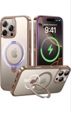CASEKOO iPhone 16 Pro Max 用ケース デザートチタニウム