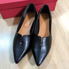 【新品】オリエンタルトラフィック フレアヒールポインテッドトゥパンプス