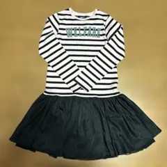 AZUL by moussy ストライプワンピース