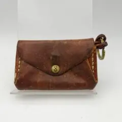 ゲンテン　コインケース　小銭入れ　財布　レザー　ブラウン