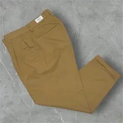 ビューティアンドユース　スラックスチノ　ベージュ　S ビジカジ