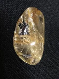 天然石 金運 繁栄 タイチンルチルクォーツ タンブル 10ｇ
