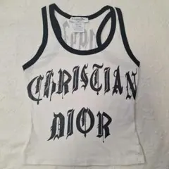 と*し様 DIOR 新品 ロゴ タンクトップ クリスチャンディオール レディースのサムネイル