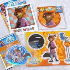 ズートピア 缶バッジ シークレット ニック＆ジュディ 激レア - メルカリ