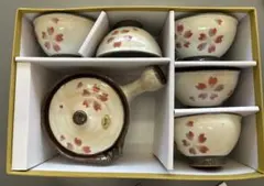 有田焼　桜化粧　急須茶器揃い