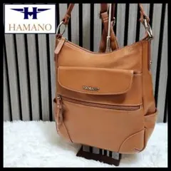美品】HAMANO 濱野 3WAYバッグ リュック ショルダー 本革 レザー 