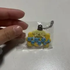 サンリオ おなまえホルダー ミニチュアラバーマスコット2 ポムポムプリン