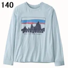 パタゴニア キッズ '73 スカイライン 長袖Tシャツ 140cm ブルーのサムネイル