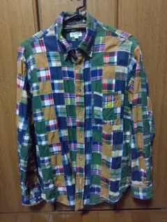 apres seize ヤジマタケシ　メンズ長袖シャツ