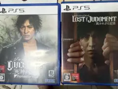 プレステ5 ジャッジアイズ ロストジャッジメントset