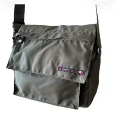 VIVAYOUショルダーバッグ斜めがけ軽量オリーブグリーン色 ナイロン