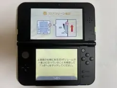 Newニンテンドー3DS LL ライム×ブラック