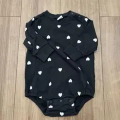 Cottoli ベビー ロンパース 70cm ハート柄