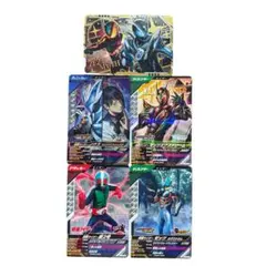 仮面ライダーガンバレジェンズ カード 5枚セット ゼッツ マイス ノクス 1号