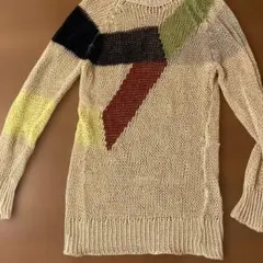 ZARA MAN アブストラクトニットセーター