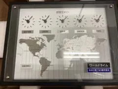 SEIKO ワールドタイム 壁掛け時計