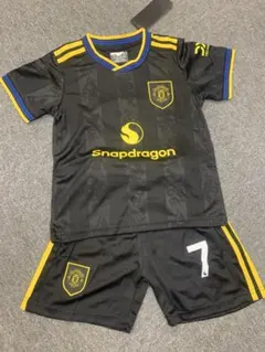 110cmユナイテッド新モデル　ロナウド　子供サッカーシャツセット