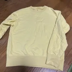 UNIQLO ユニクロ スウェットシャツ トレーナー ベージュ Sクルーネック