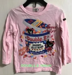 DOUBLE.B ロングTシャツ　100cm