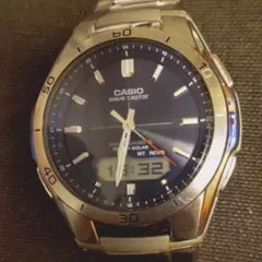 ア66/CASIO WAVE CEPTOR WVA-M640 ソーラー電波腕時計