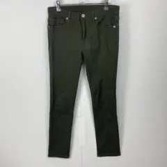 GU ジーユー カラージーンズ スキニーデニムパンツ ストレッチ 万能 30 M