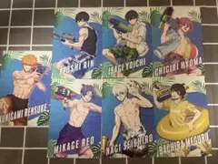 ブルーロック 箱根 ユネッサン 購入特典 ポスカ ポストカード 7枚セット