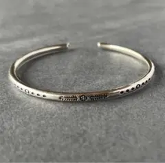 バングル ブレスレット シルバーヴィンテージ　メンズ レディース