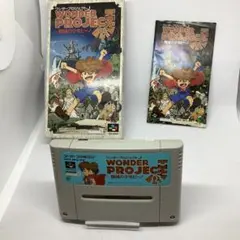 ワンダープロジェクトJ 機械の少年ピーノ 箱　説明書付き　スーパーファミコン用