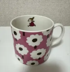 リトルミイ　マグカップ　花柄　ピンク　北欧