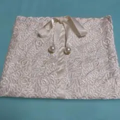 oeuf doux　 Pearl付きランジェリーポーチ です。