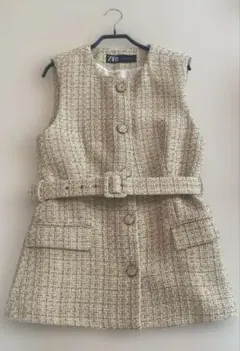 2026年最新】zara ツイード ジレの人気アイテム - メルカリ