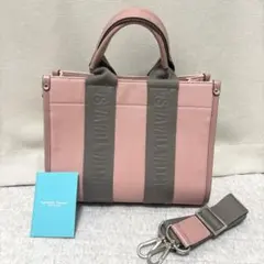 Samantha Thavasa スクエアキャンバストート　ショルダーバッグ