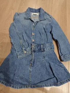 キッズ ZARA デニムワンピース