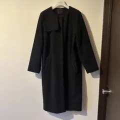 KBF ロングコート ブラック サイズone