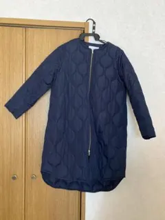 美品　エマテイラー美シルエット3wayキルティングフードコート