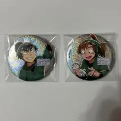忍たま乱太郎 山田利吉 アニカフェ 梅雨の日 缶バッジ 忍たま乱太郎 アニメイトカフェ 梅雨の日 グリッター缶バッジ 山田利吉