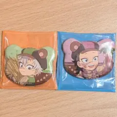 鬼滅の刃　実りの秋祭り　ランダムくま缶バッジ　実弥　玄弥