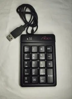 USB テンキー 本体 ブラックのサムネイル