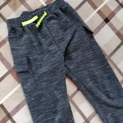 スウェット ズボン 130 イエロー