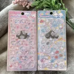 新品 あわわちゃん ベリーベリー 立体シール 2セット 海外製 プチドロップ