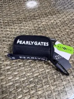 ★新品タグ付き　パーリーゲイツ PEARLY GATES ボールポーチ ネイビーのサムネイル