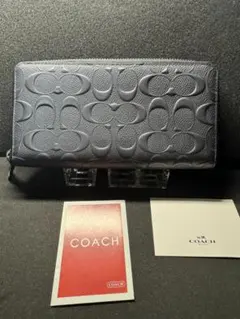 COACH 長財布 シグネチャー エンボス