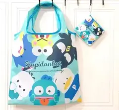 サンリオ ハンギョドン タキシードサム　バツマル　ポチャッコ　エコバッグ