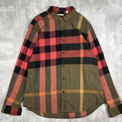 現行モデル BURBERRY BRIT チェック柄 長袖シャツ XLサイズのサムネイル